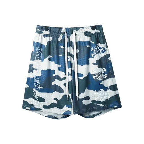 Muscle Dog Повседневные шорты Мужские Камуфляж