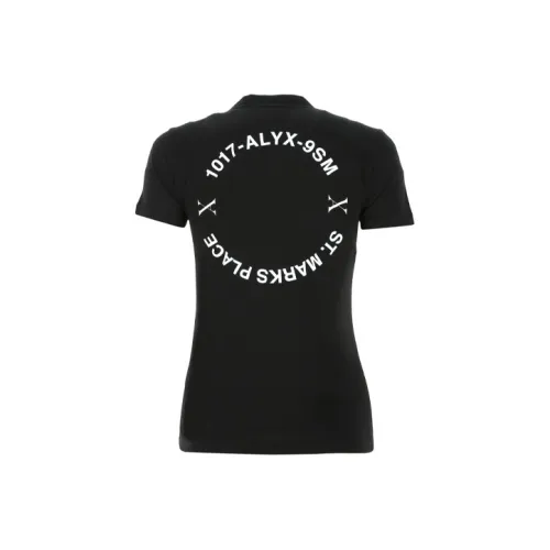 1017 Alyx 9SM Черные Женские Футболки