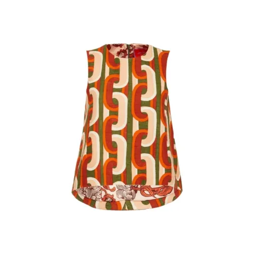 La DOUBLEJ. Топ без рукавов Женский Многоцветный