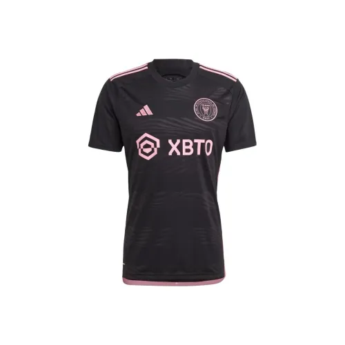 Adidas Miami International Черный Мужские Футбольные Джерси