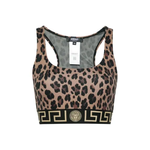 VERSACE Коричневые Женские Майки