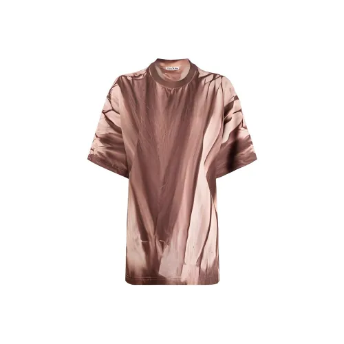 Acne Studios Коричневые Женские T-рубашки