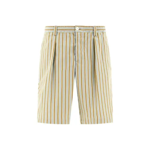 MARNI Повседневные шорты Мужские Желтые