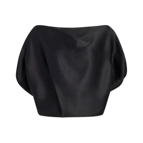 KHAITE Черные Женские Т-рубашки