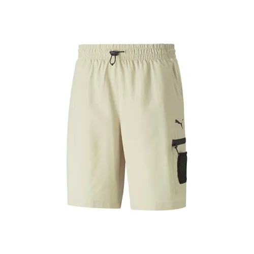 PUMA TEAMGOAL OPEN ROAD Плетеные шорты 9'' Спортивные шорты Мужской Белый