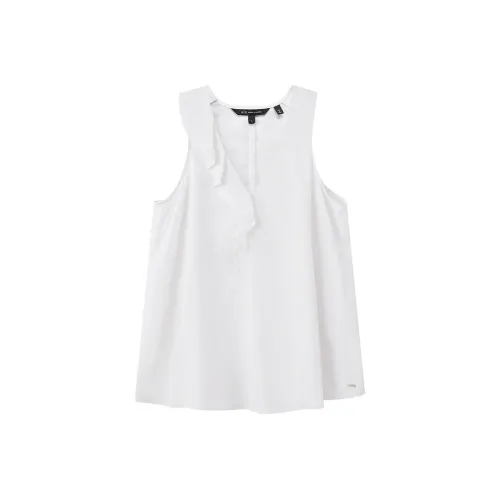 ARMANI EXCHANGEAE FW24 Майка Женская Linen White