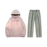 Set (Pink Top + Lace-Up Jeans)  
Комплект (Розовый топ + Джинсы с шнуровкой)