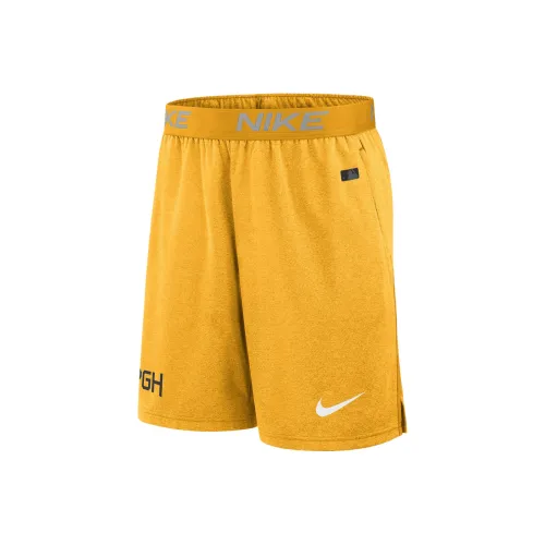 nike x MLB Pittsburgh Pirates Городской Connect Practice Повседневные шорты Унисекс Золото