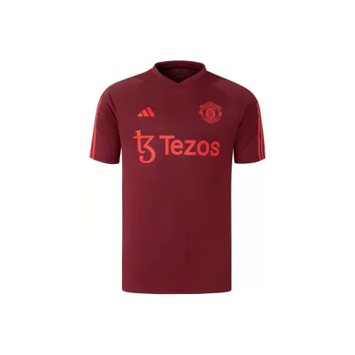 Adidas MANCHESTER UNITED THEATRE OF DREAMS Темно-красный Мужской Футбольный Джерси