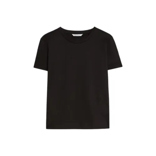 MaxMara Стандартная T-рубашка Женская Черная