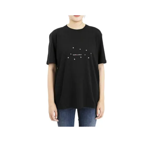 SAINT LAURENT T-рубашка Женская Черная
