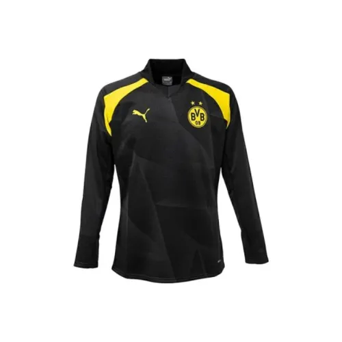 PUMA Borussia Dortmund Футбол Джерси Мужской Черный