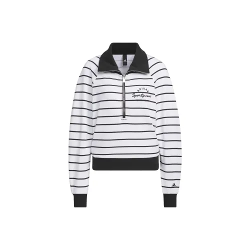 Adidas Черный/Белый Женские Футболки