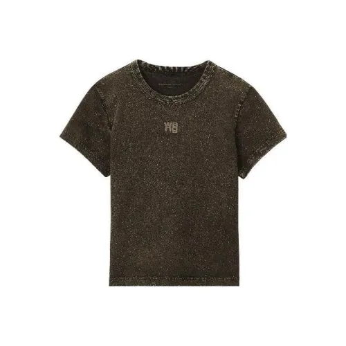 alexander wang Армейский зеленый Женские футболки