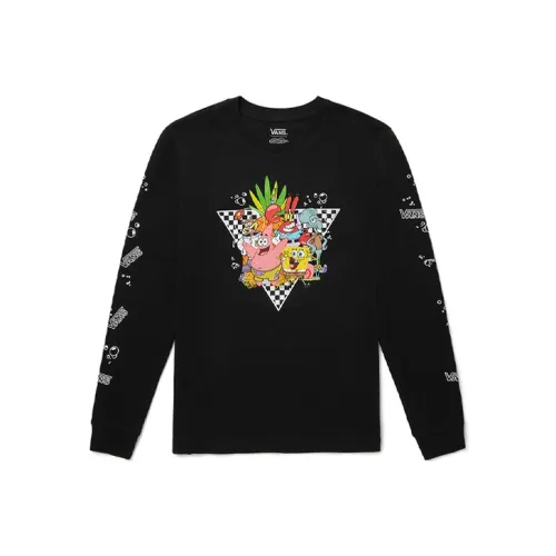 Vans x SPONGEBOB Черные Женские Футболки