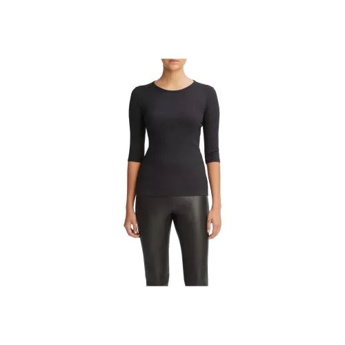 VINCE Черные Женские Рубашки T