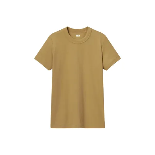 Uniqlo U Collection Ярко-желтые Женские Футболки