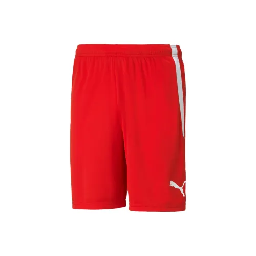 PUMA TeamLIGA Мужские футбольные шорты Спортивные шорты Мужской Горный лев Красный