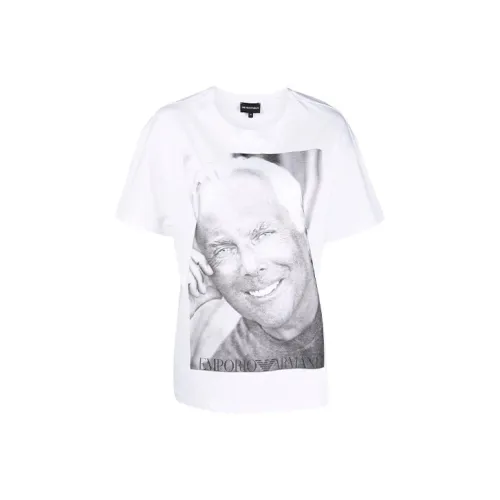 EMPORIO ARMANI Белые Женские Футболки
