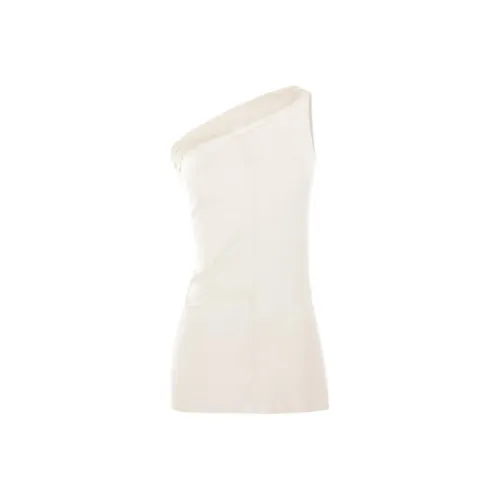 RICK OWENS Белые Женские Майки