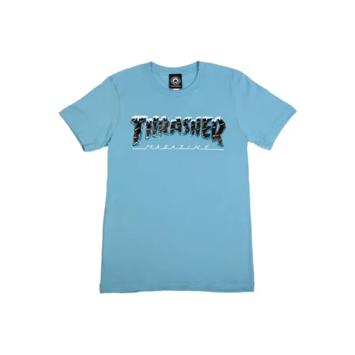 Thrasher Синие Женские Футболки