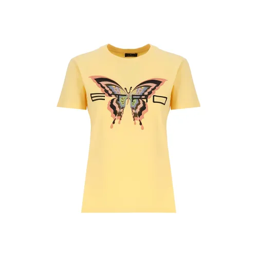 ETRO Желтые Женские Футболки
