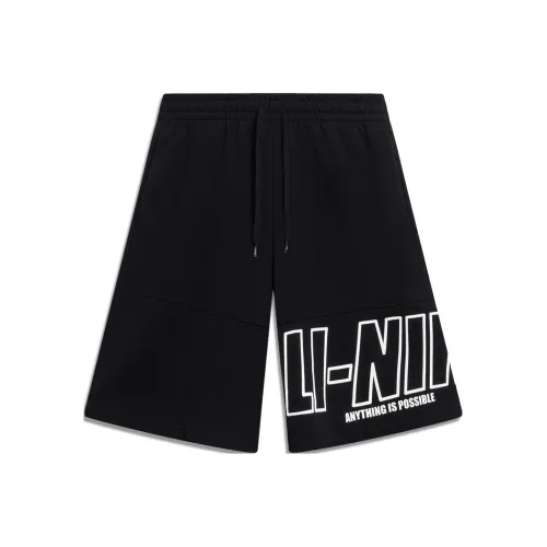 LINING Sports Fashion Collection Спортивные шорты Мужские Черные