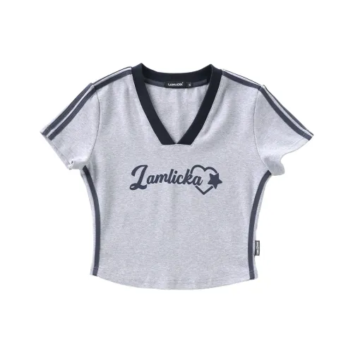 LAMLICKA T-рубашка Женская Светло-Серый