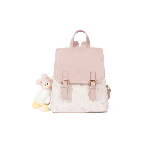 SHORT HAIR GIRL ПУ (полиуретан) Рюкзак Женские Многоцветный