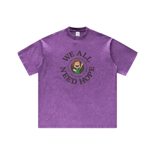 Снупи Фиолетовые Женские Футболки