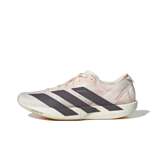 Adidas Adizero Adios 9 Беговые кроссовки Низкий топ Белый Серый Мужской