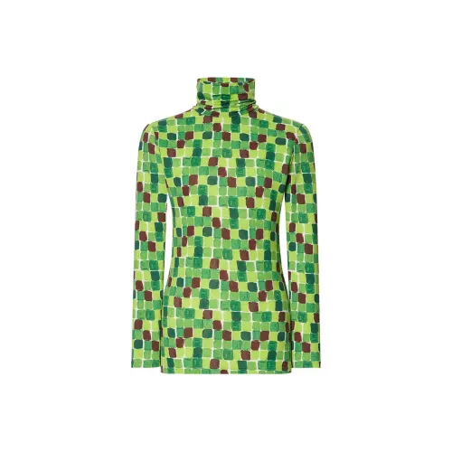 UNIQLO Травяной зеленый Женские футболки