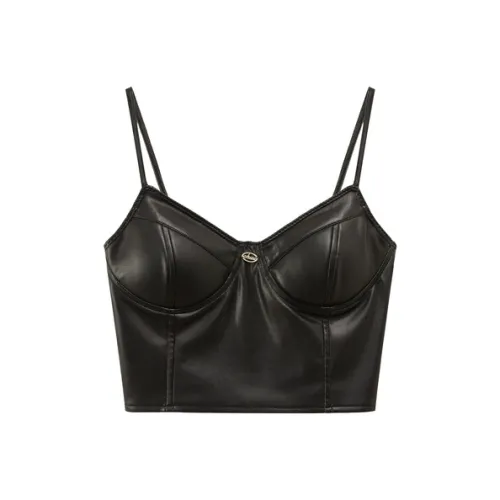 CHUU Черные Женские Майки