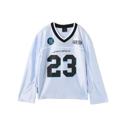 JORDAN BRAND Синий Женские T-рубашки