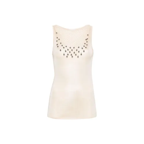 Paco Rabanne SS24 Майка Женская Айвори