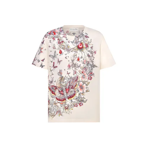 Dior Quarterly New Products Экрю Женские Рубашки T