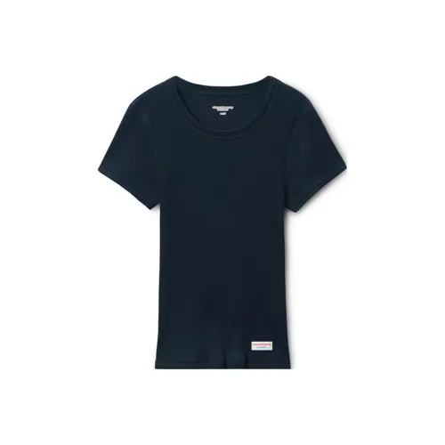 alexander wang Bodywear series Темно-синий Женские футболки