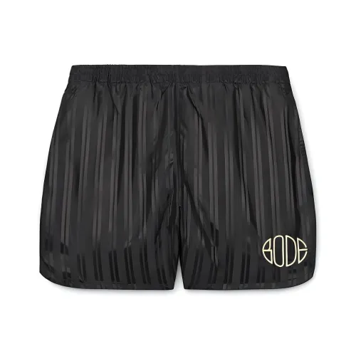 Nike x BODE ASTRO GRABBER SS24 Коллаборация Повседневные шорты Унисекс Черный Серый