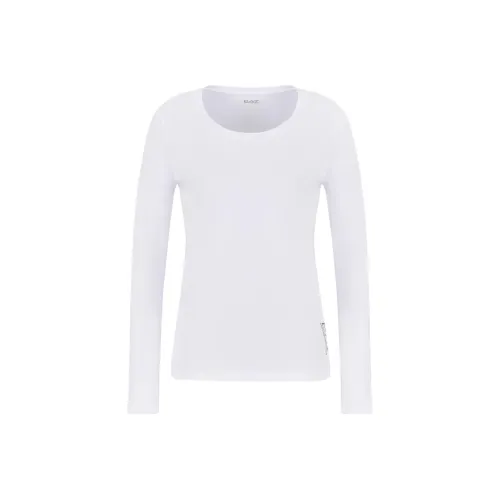 EMPORIO ARMANI EA7 Стандартная футболка Женская Белая