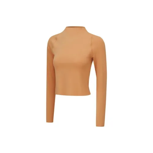 NIKE Апельсиновые Женские Футболки