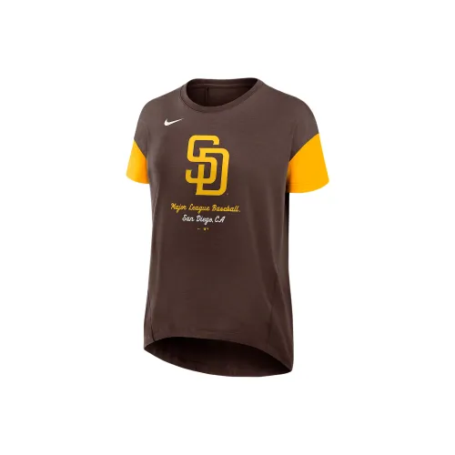 nike x MLB Dri-Fit San Diego Padres T-Shirt Женская Коричневая