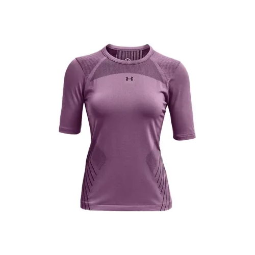 Under Armour Полярис Фиолетовый Женские Футболки
