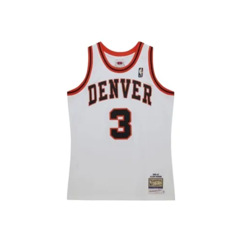MITCHELL NESS Баскетбольная Джерси Унисекс Белая