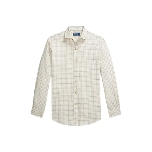 Polo Ralph Lauren Рубашка Мужская Серого цвета