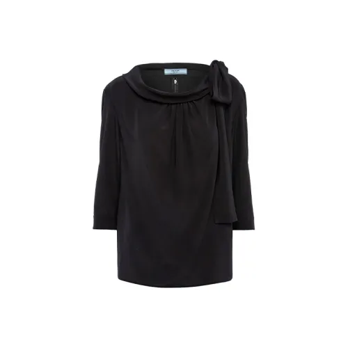 PRADA Черные Женские Рубашки T