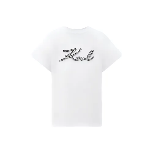 Karl Lagerfeld T-рубашка Женская Белая