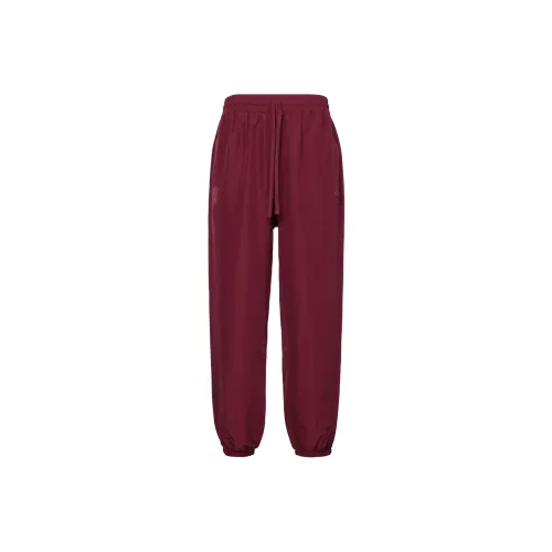 Adidas Темно-красные спортивные брюки для мужчин