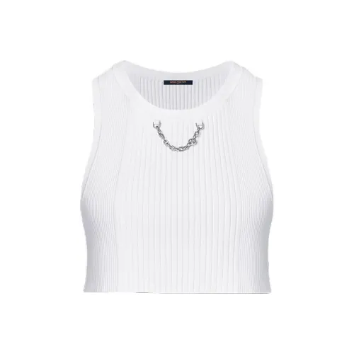 LOUIS VUITTON Майка Женская Белая