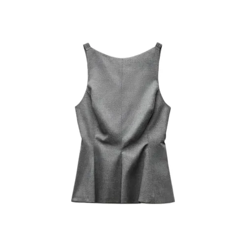 ZARA T Рубашка Женская Earth Серый