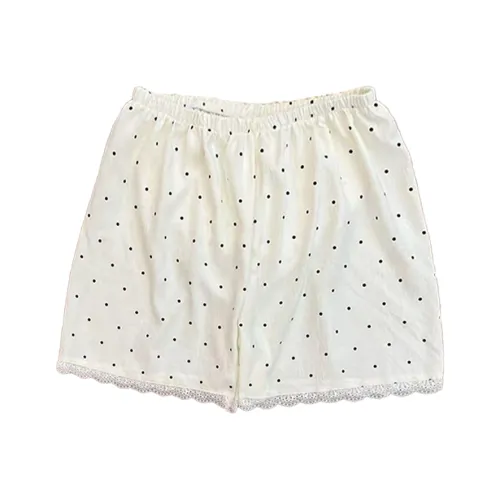 XIAFENYAN Пижамные штаны женские абрикосовые